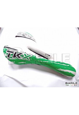 Sella Bici MTB - Mountain Bike - City Bike - EBike Bianco / Verde / Nero TKX PRO